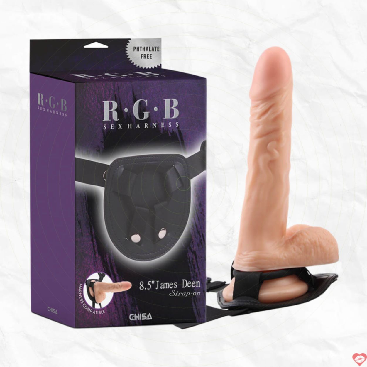 Dương vật giả dây đeo Chisa James Deen 8.5 Inch siêu thực mua ngay 
