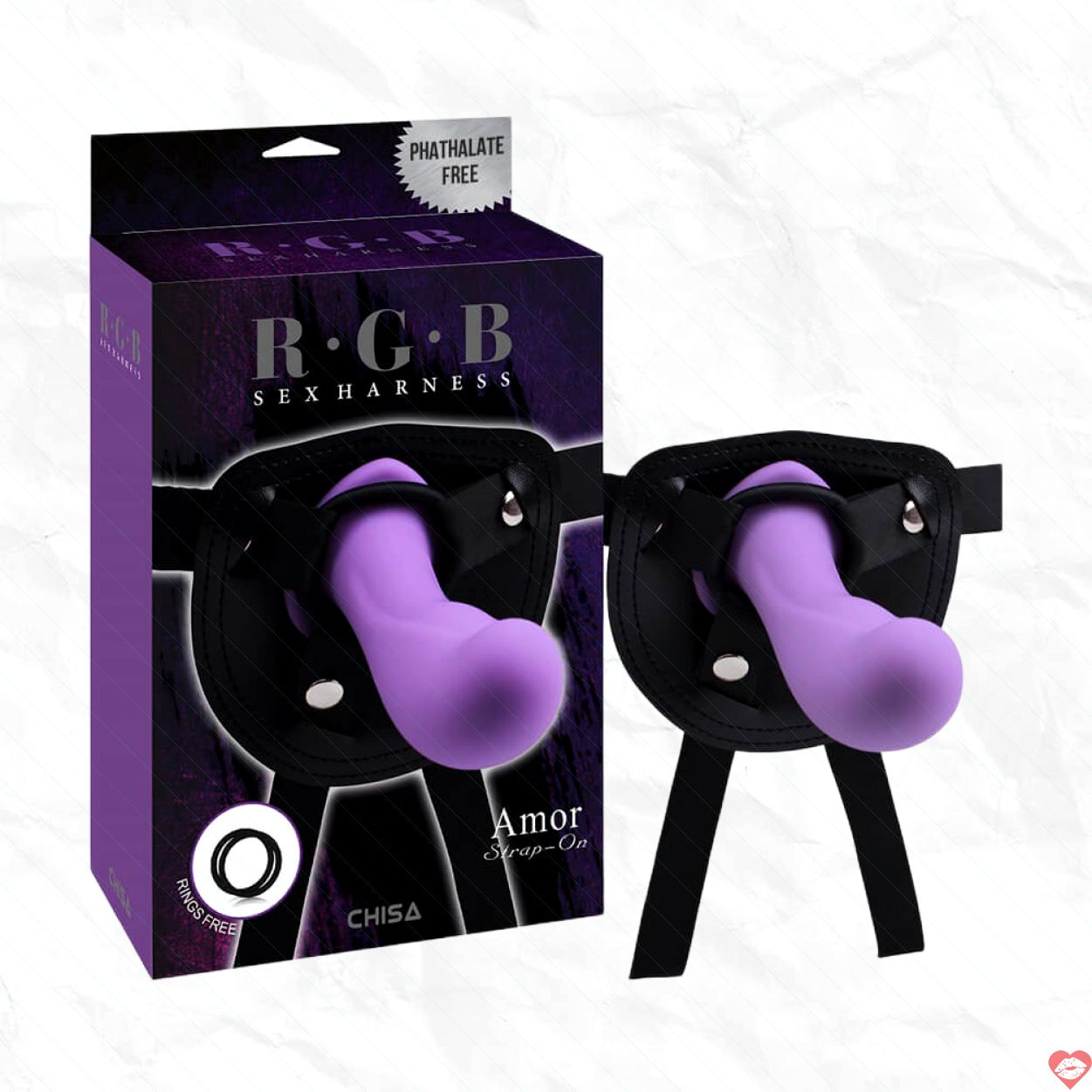 Dương vật giả Chisa Amor Strap-on dây đeo thoải mái, tăng khoái cảm 