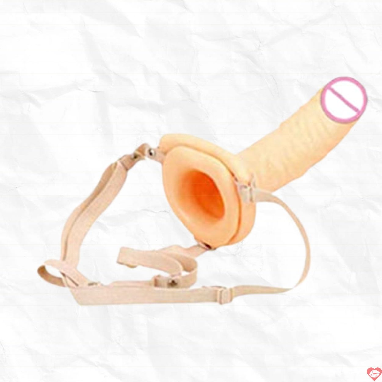 Dây Đeo Dương Vật Rỗng Ruột Tăng Cường Tự Tin Nam Giới 