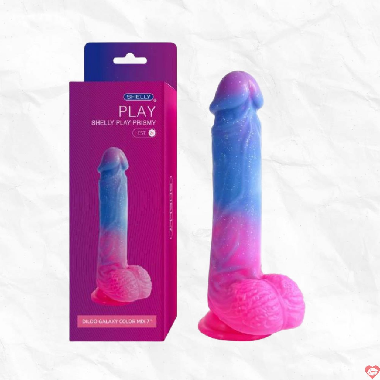 Dương vật giả Shelly Play Prismy 14.5cm bám chắc, kích thích 