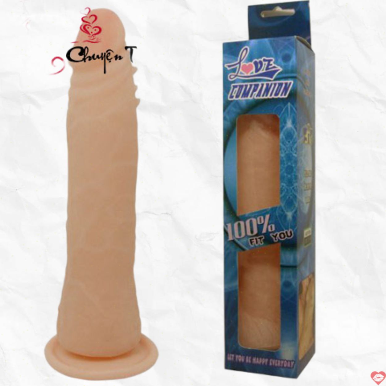 Dương vật giả Companion có đế chắc chắn kích thích tuyệt vời 