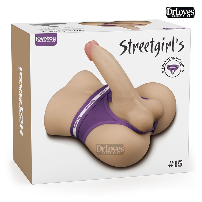 Búp Bê Bán Thân Lovetoy Streetgirl Có Dương Vật Giả Cao Cấp
