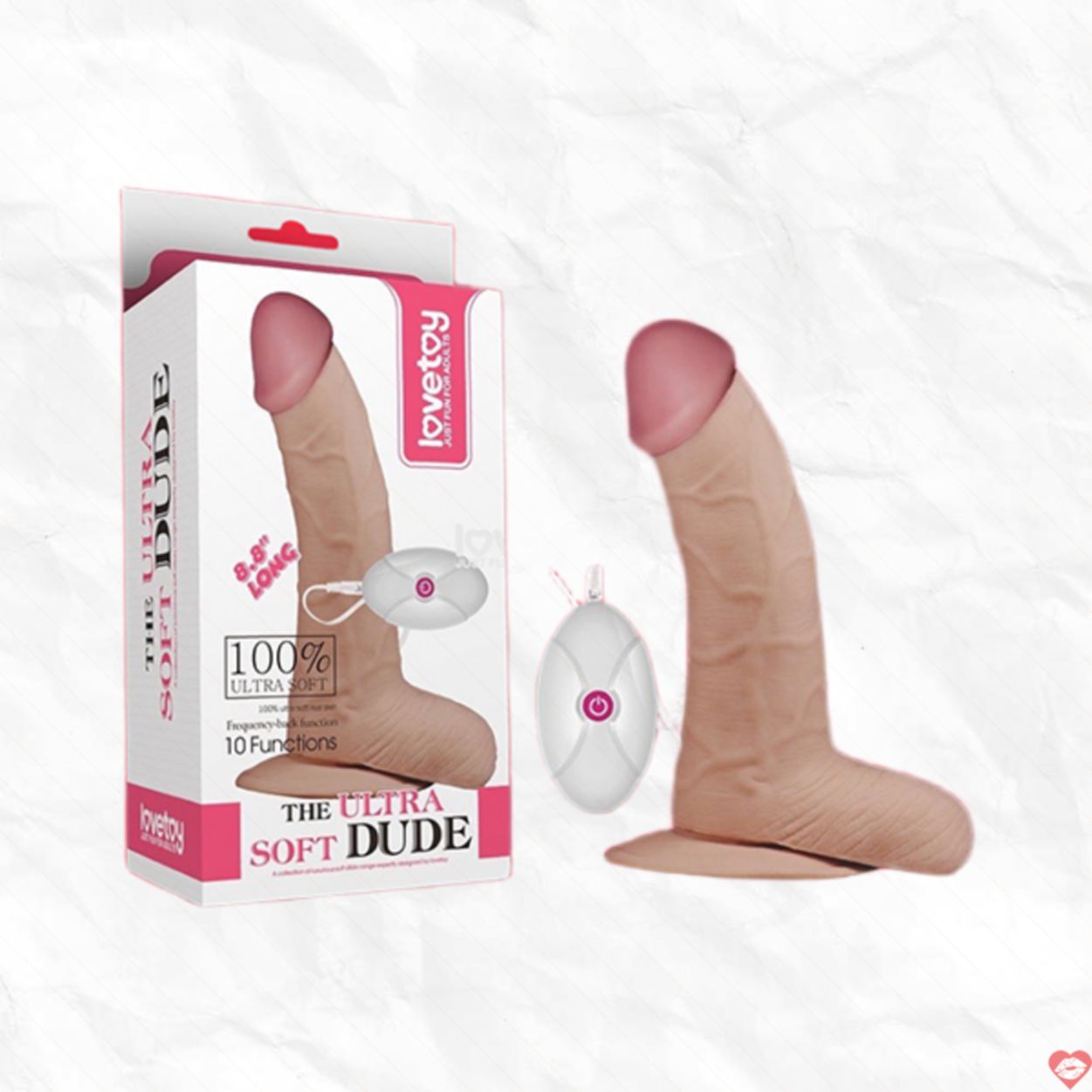 Dương Vật Giả Lovetoy Ultra Soft Dude 88 inch Siêu Mềm Kích Thích 