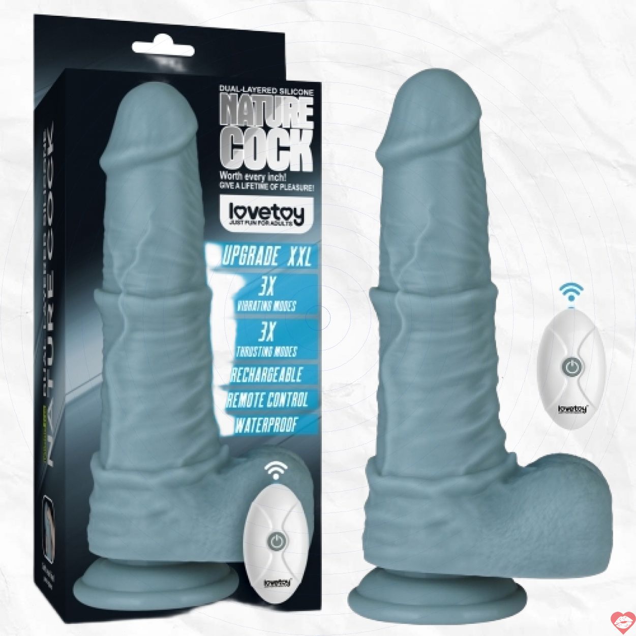 Dương Vật Rung Thụt Điều Khiển Xa Lovetoy Siêu Khủng 2 Lớp 