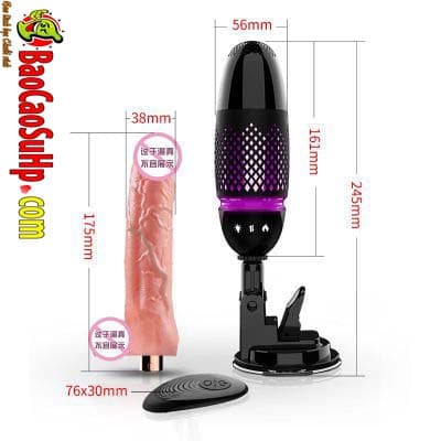 Dương vật giả Purple Mystery thụt tự động cao cấp kích thích mạnh