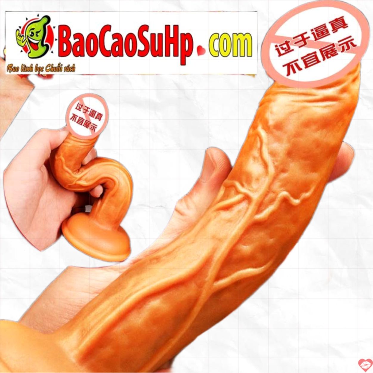 Dương vật giả silicon mềm mại Jiuai hàng cao cấp dễ dùng 