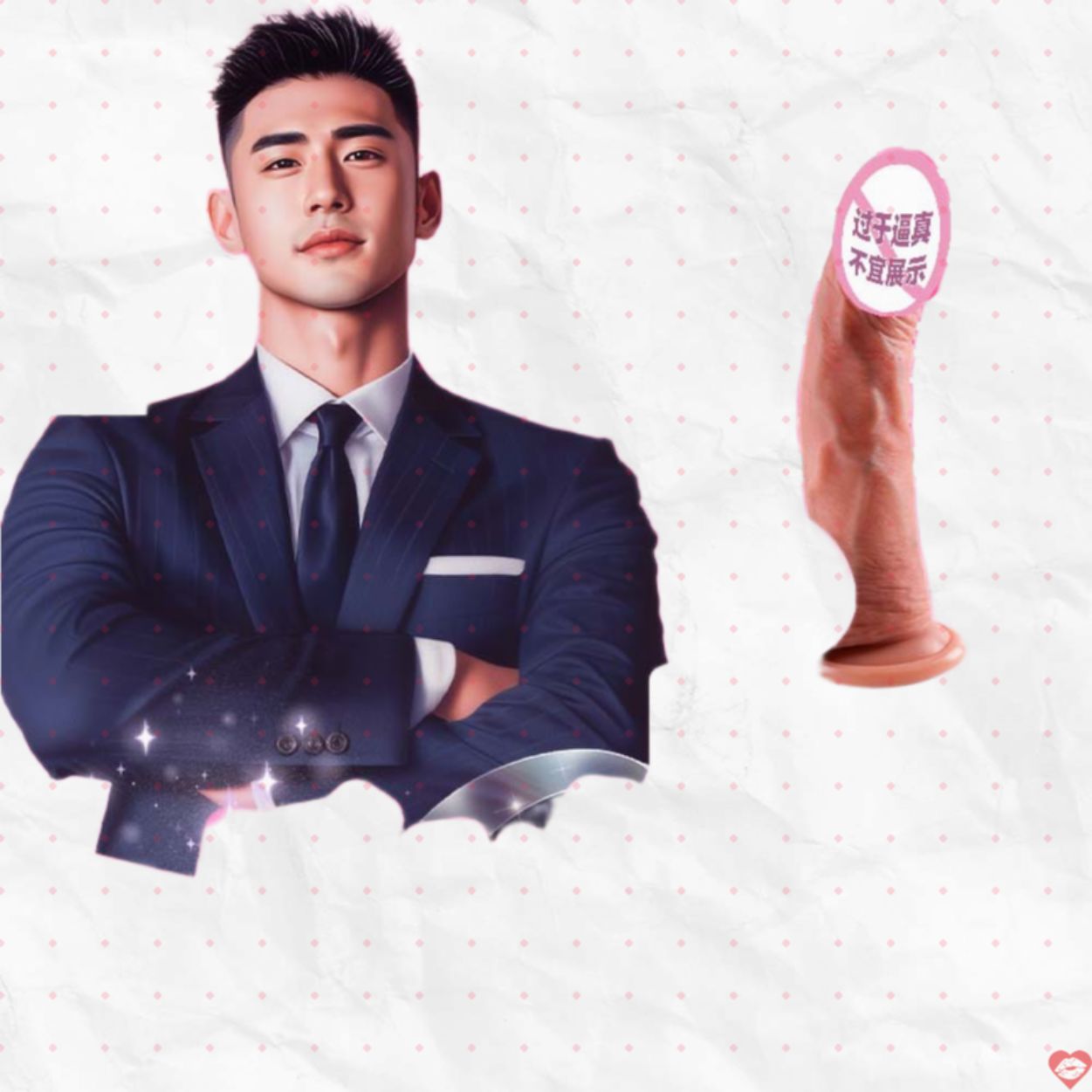 Dương vật Silicone Mr. Hor Boyfriend Fantasy Penis Hộp mù