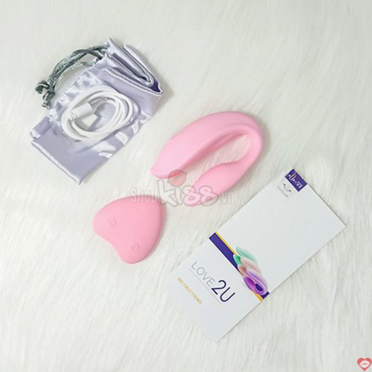 Trứng Rung Love 2U Điều Khiển Xa Cao Cấp Kích Thích Mạnh Mẽ 