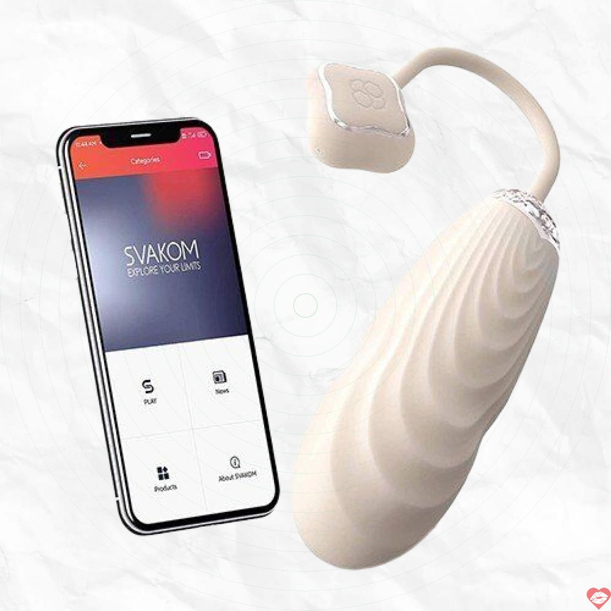 Trứng Rung Svakom Aravinda App Điều Khiển Chính Hãng Cao Cấp 