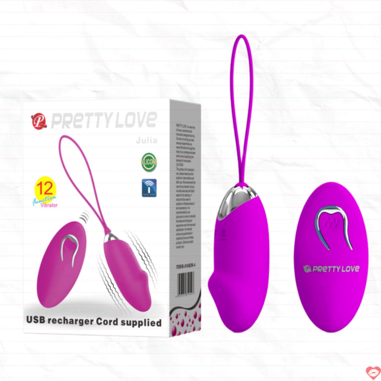 Trứng rung Pretty Love Julia siêu kích thích – Giá sốc hôm nay 