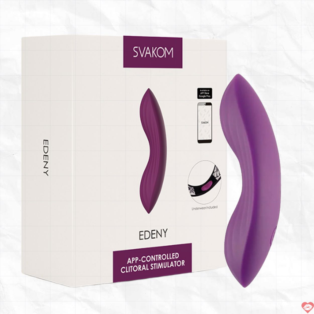 Trứng rung Svakom Edeny cao cấp thiết kế tiện lợi kích thích mạnh 