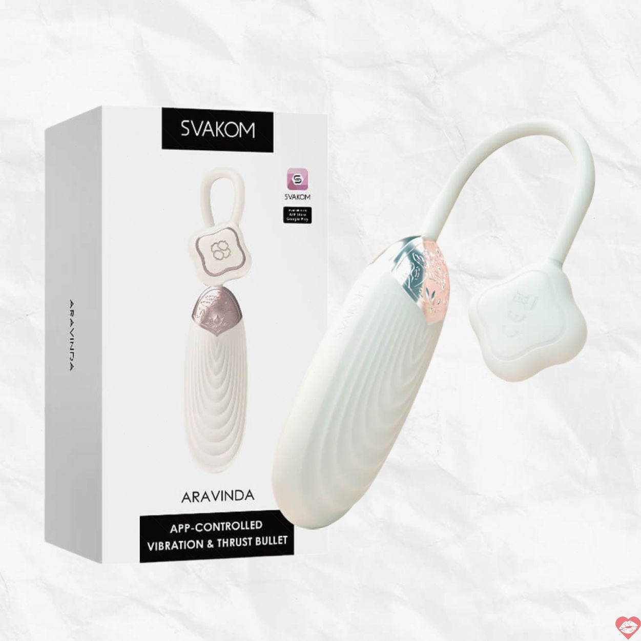 Trứng rung Svakom Aravinda cao cấp, siêu mượt, kích thích đỉnh 