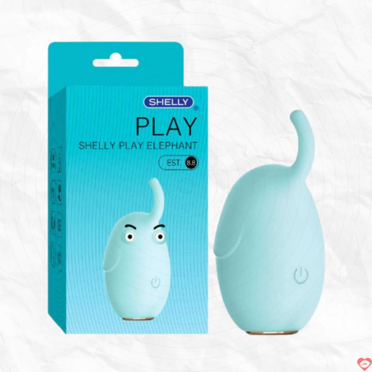Trứng rung Shelly Play Elephant hình voi cao cấp kích thích mạnh mẽ 