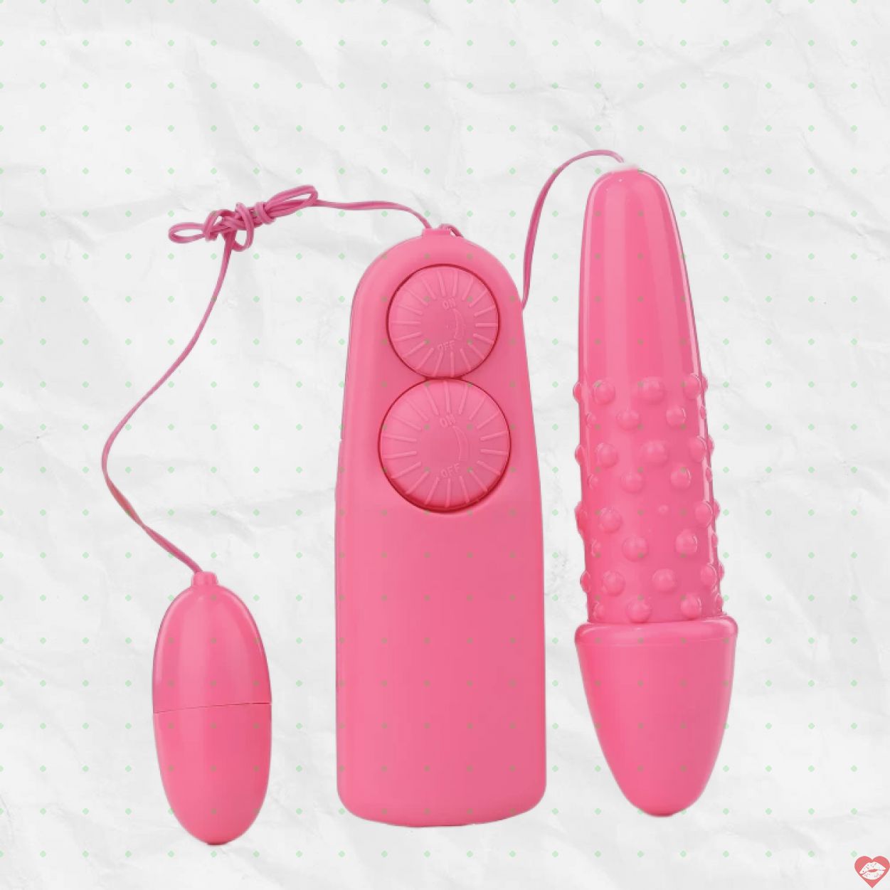 Trứng rung 2 đầu Fashion Vibrating giá rẻ đa chế độ kích thích 