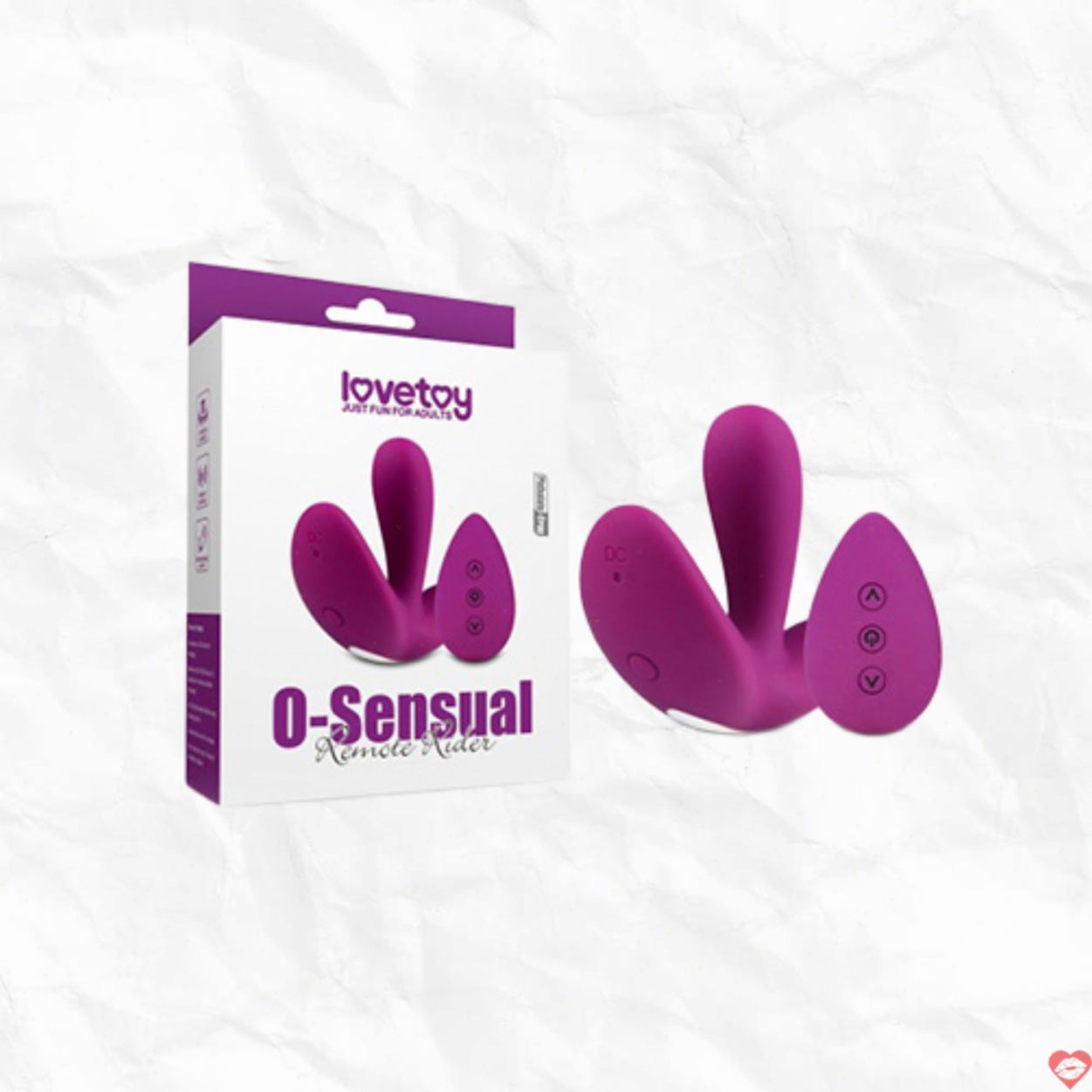 Lovetoy O-Sensual Remote Rider rung mạnh mượt mà kích thích cực đỉnh 