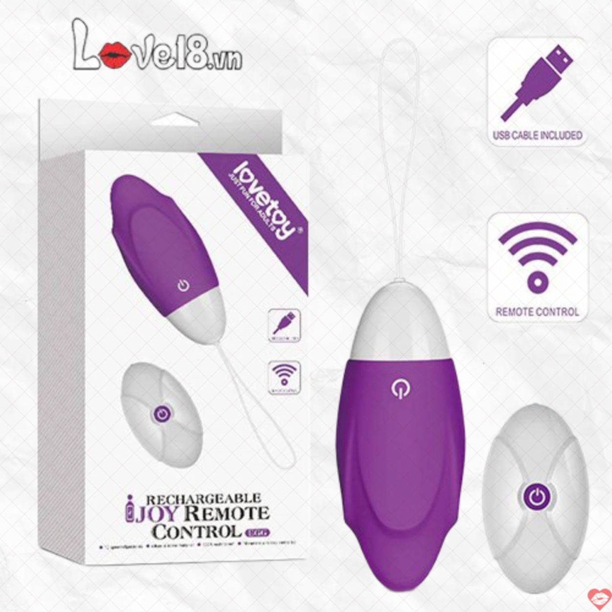 Trứng rung IJOY LoveToy remote điều khiển cực đã cảm giác mới 
