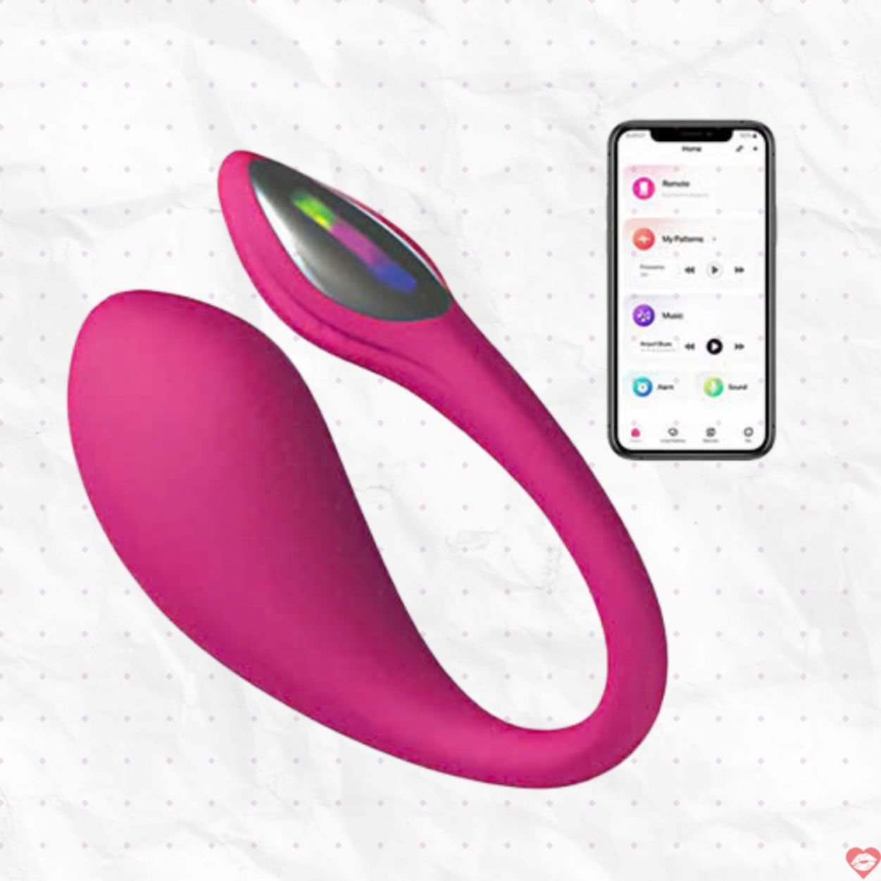 Trứng rung Lovense Lush 4 điều khiển app siêu kích thích điểm G âm vật 