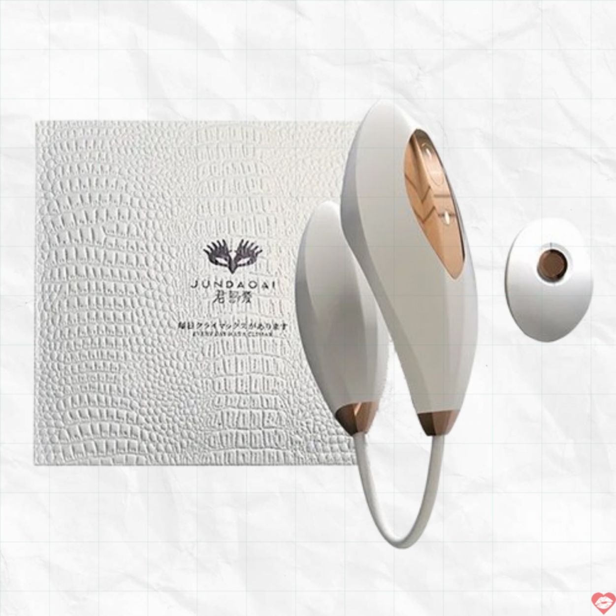 Trứng rung hai đầu đa tính năng Whale Tide Queen