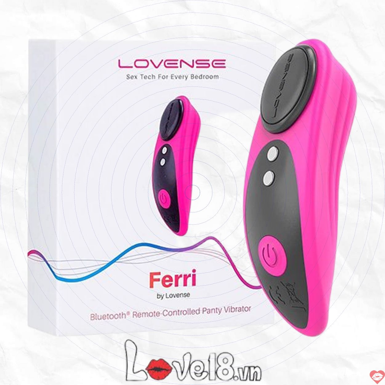 Trứng Rung Gắn Quần Lovense Ferri Điều Khiển App Kích Thích Mua 