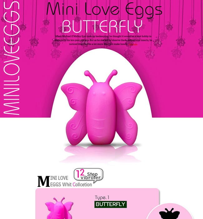 Bướm Rung ButterFly SHP1212 - Siêu Phẩm Kích Thích Tận Hưởng
