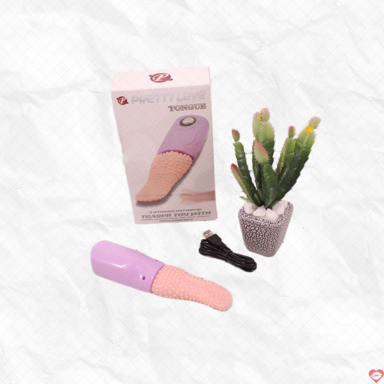 Lưỡi Bi Rung Mút Âm Đạo Nữ Pretty Love Kích Thích Cực Mạnh 
