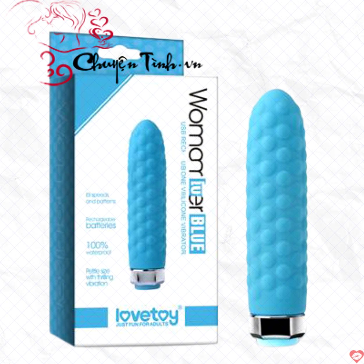 Que Rung Lovetoy Blue Thăng Hoa Cảm Giác Ngọt Ngào Sướng 