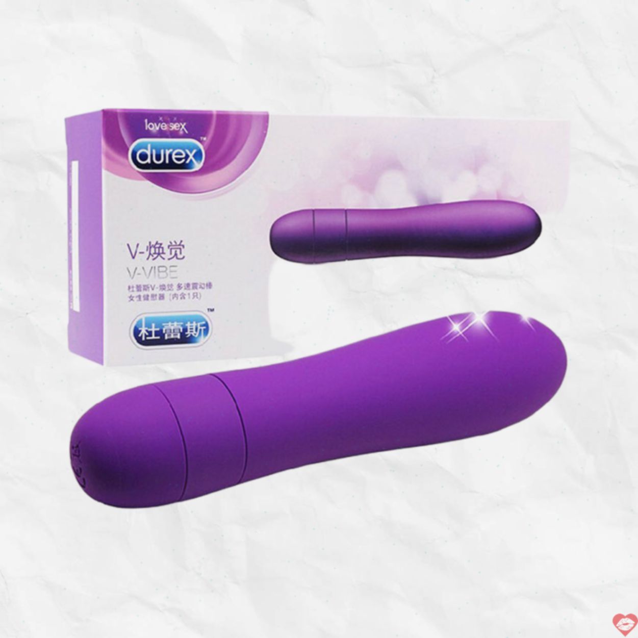 Máy kích thích điểm G Durex V-Vibe Siêu mềm mại Tăng khoái cảm 