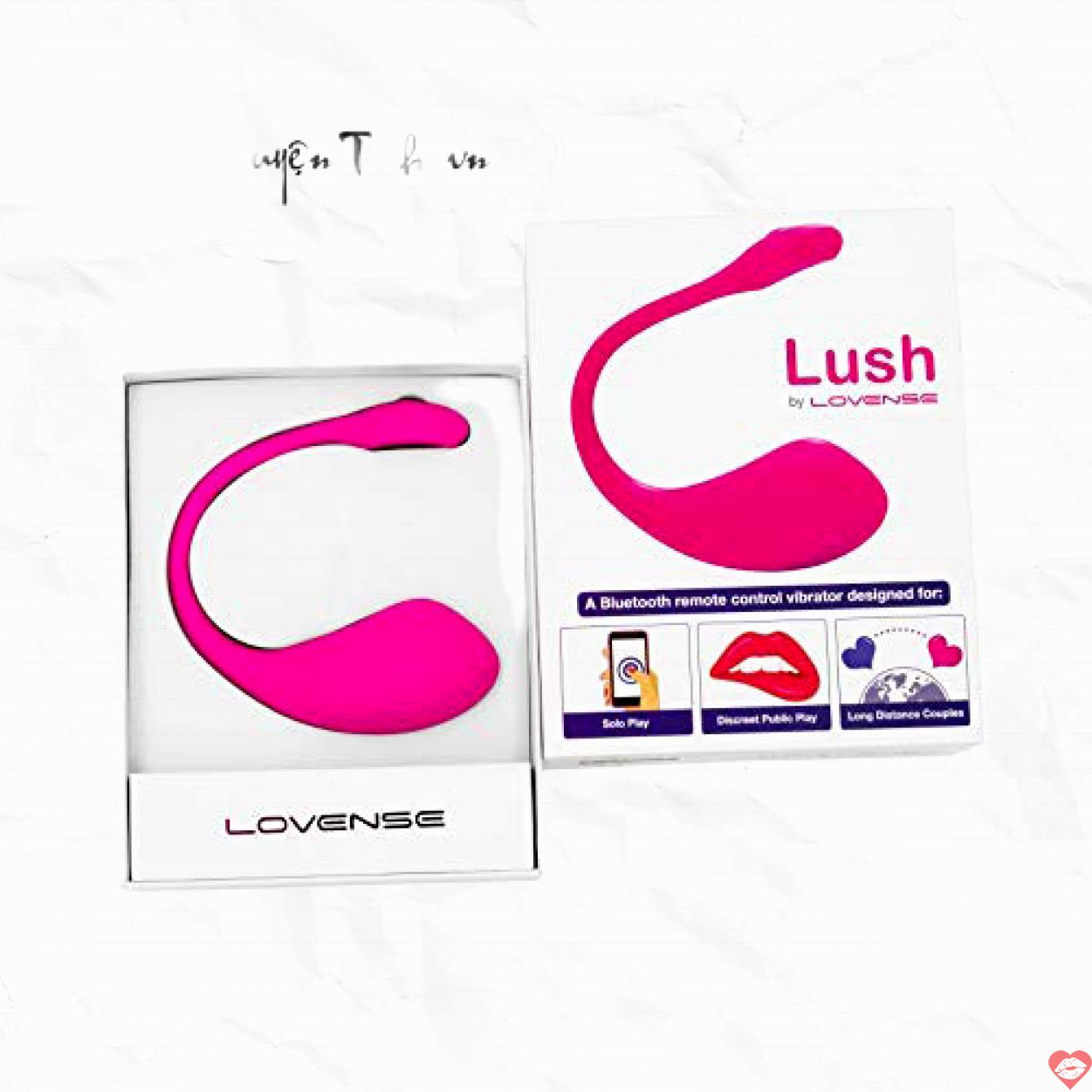 Trứng rung Lovense Lush 3 điều khiển từ xa kích thích mua ngay 