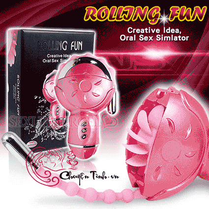 Máy rung liếm âm đạo Rolling Fun 2 Đỉnh cao hưng phấn