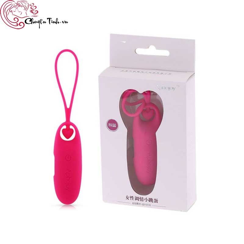Trứng Rung Tình Yêu Aphojoy Sạc Pin Kèm Remote Đa Tốc Độ