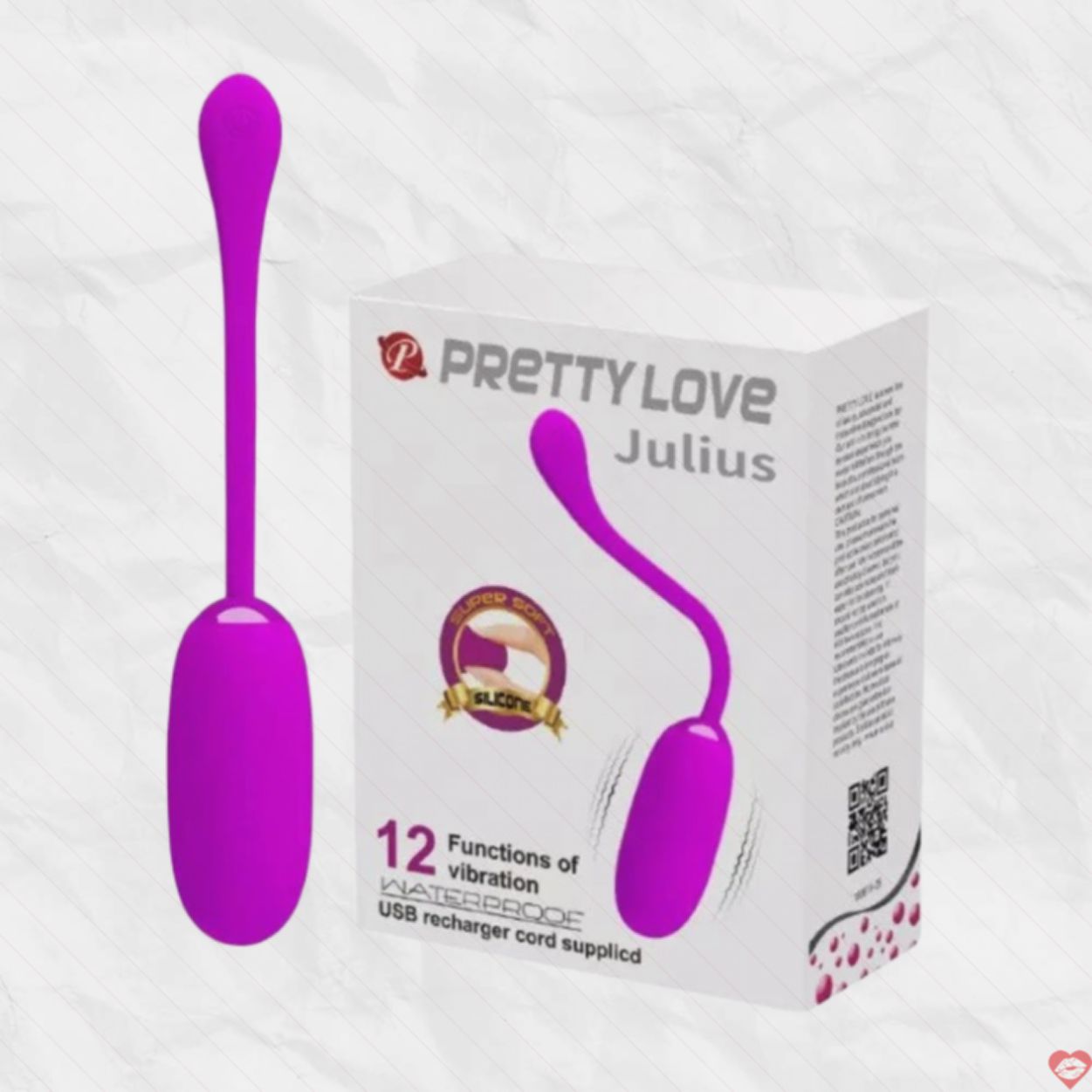 Trứng rung tình yêu Prettylove Joyce 12 chế độ kích thích mạnh mẽ
 