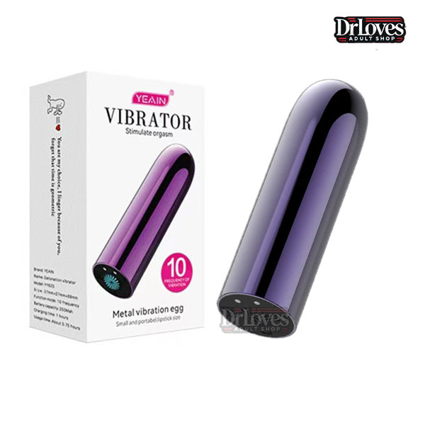 Đạn Rung Yeain Mini Kim Loại 10 Chế Độ