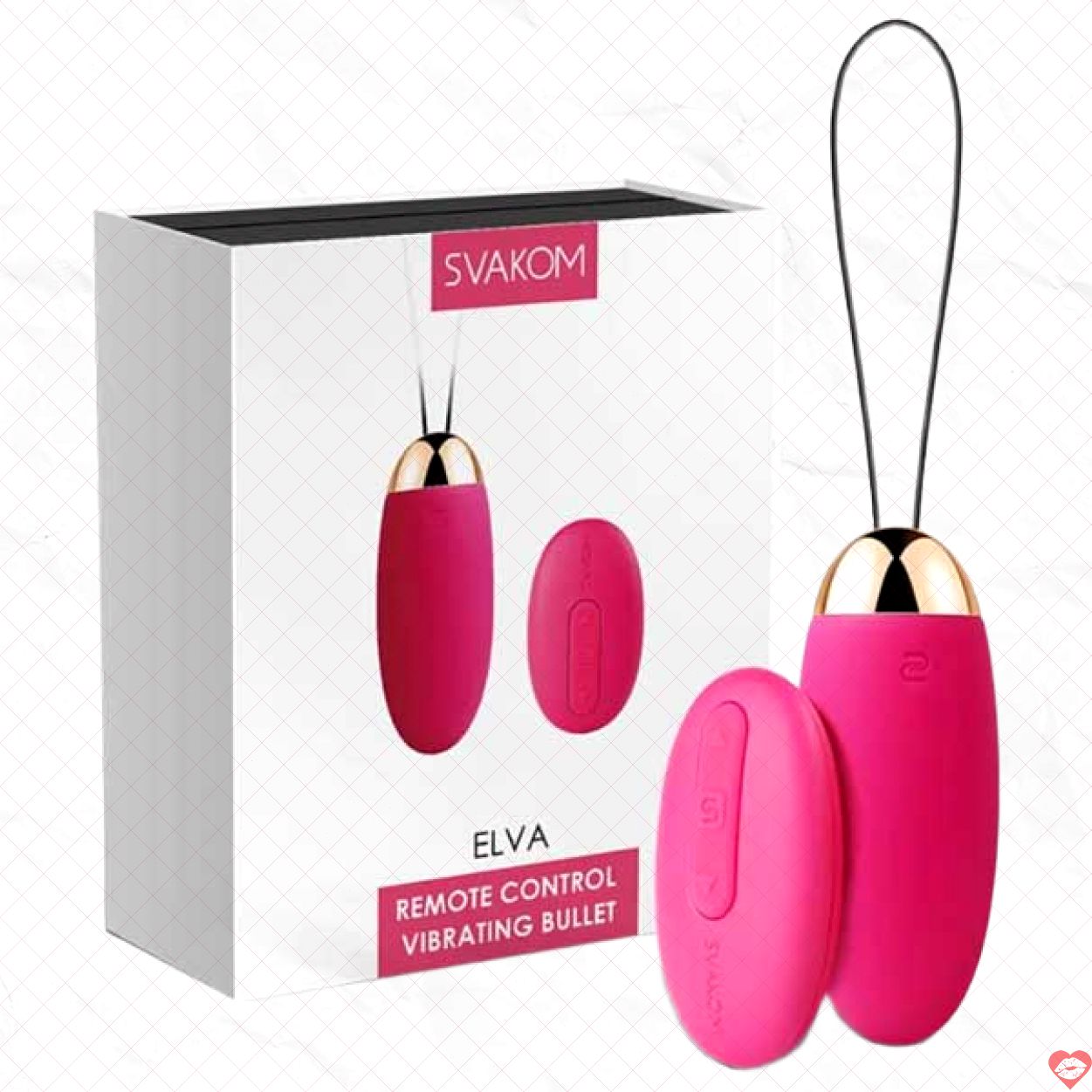 Trứng Rung Svacom Elva Sạc Điện Điều Khiển Từ Xa Đa Chế Độ 