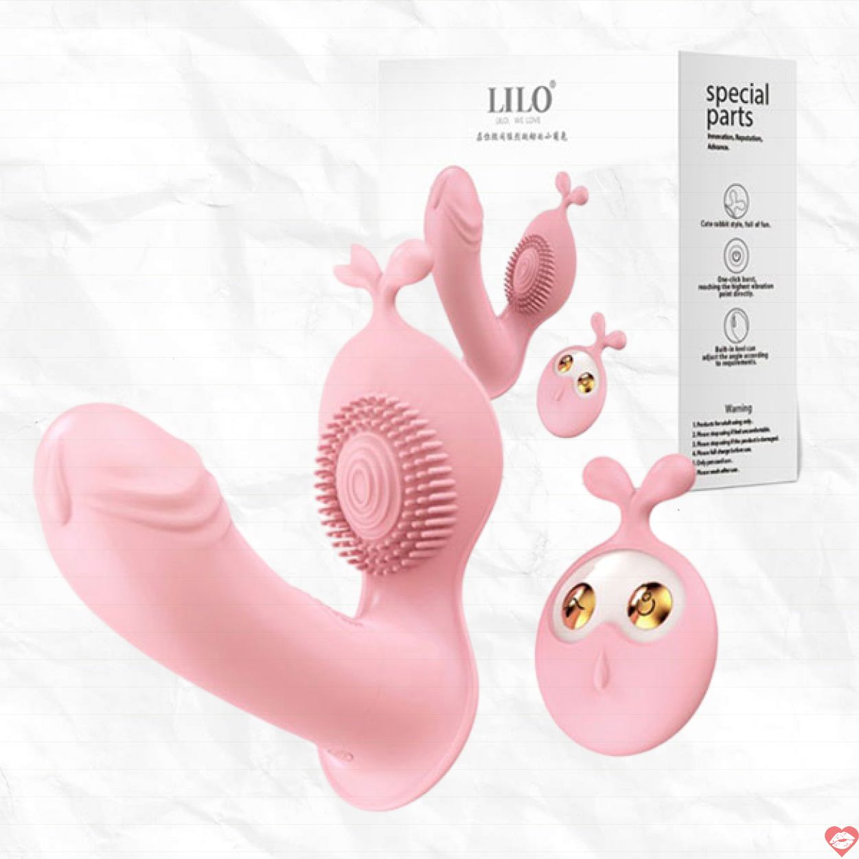 Chíp Rung LILO Dương Vật 10 Chế Độ Hút Rung Điều Khiển Xa 