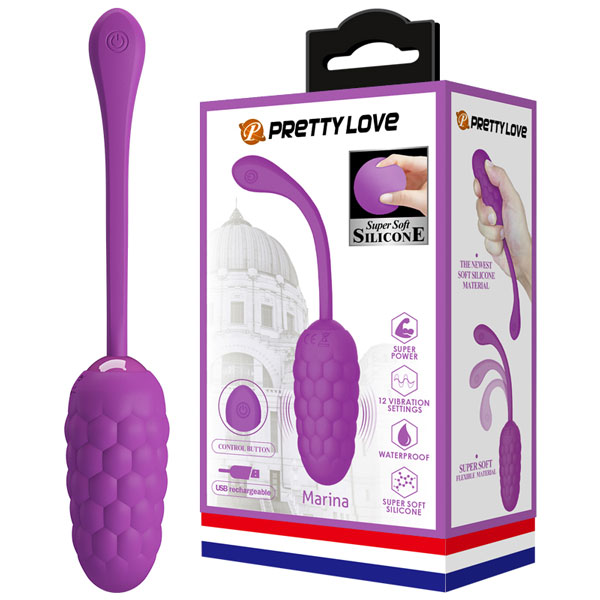 Trứng Rung PrettyLove Maria 12 Chế Độ Rung