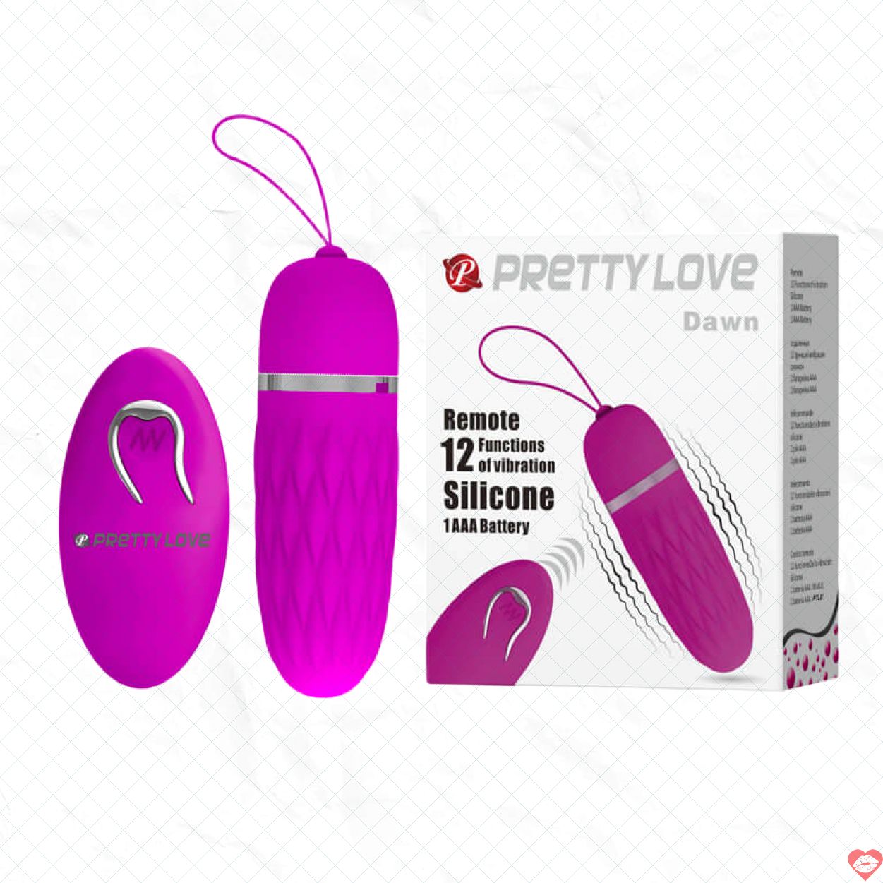 Trứng Rung PrettyLove Dawn Điều Khiển Từ Xa 12 Chế Độ Siêu Mượt 