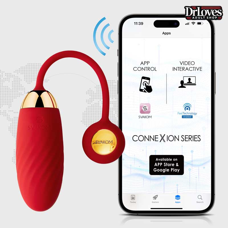 Trứng Rung Svakom Ella Neo Kết Nối App Toàn Thế Giới