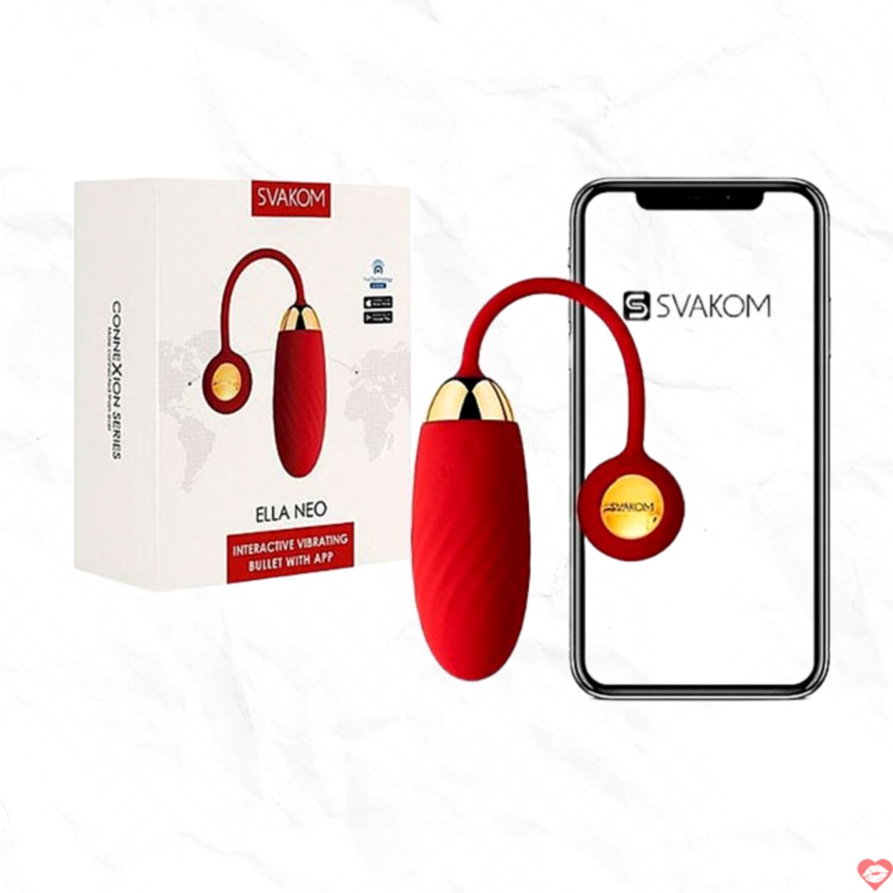 Trứng rung app Svakom Ella Neo điều khiển từ xa kích thích 