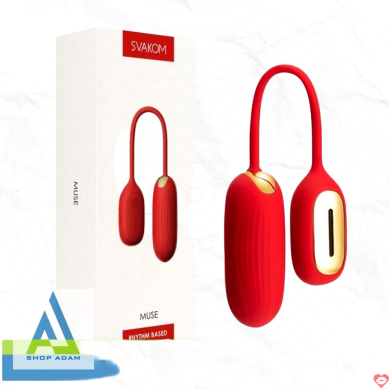 Trứng rung Svakom Muse Bluetooth cảm biến âm thanh siêu mượt 