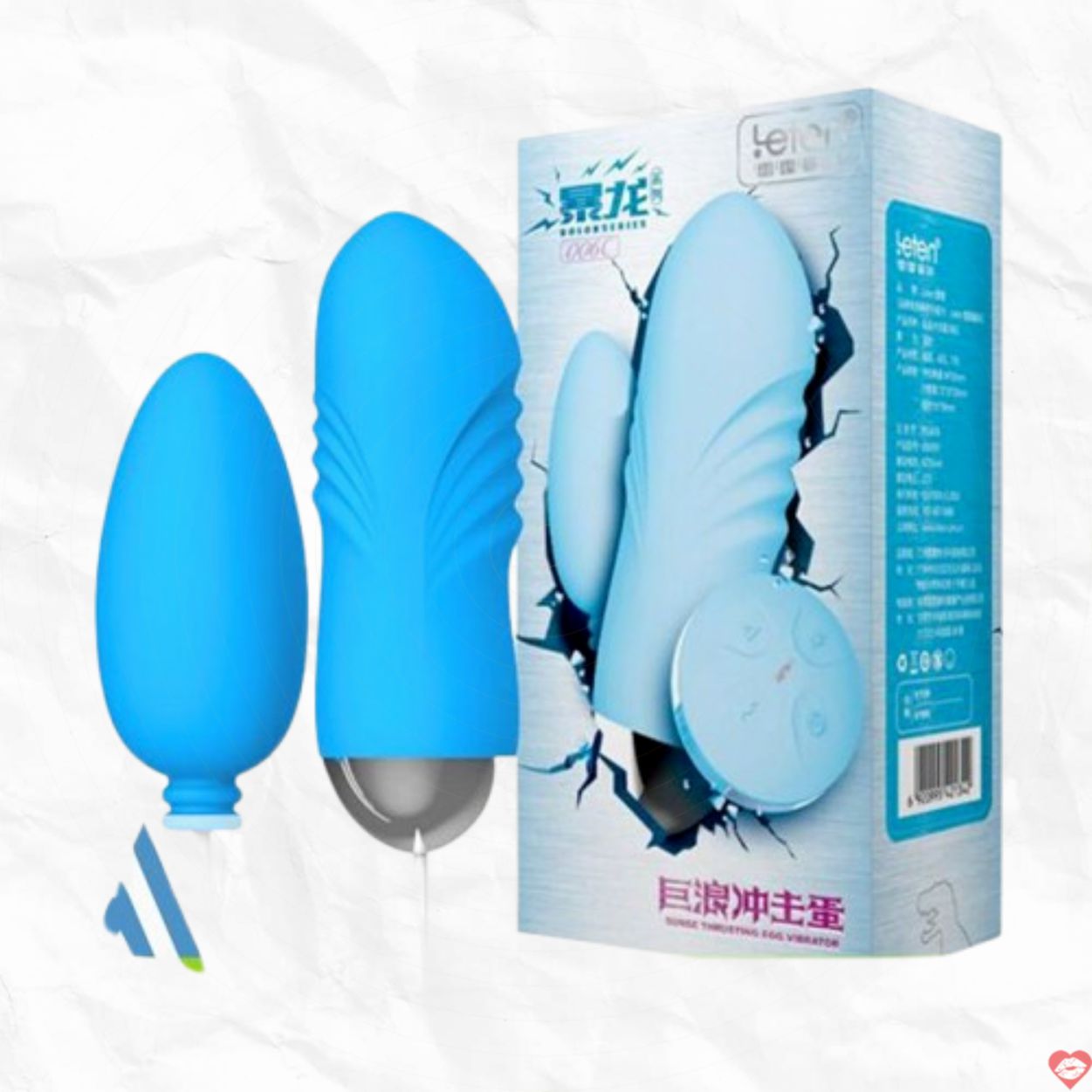 Trứng rung Leten Nhật Bản hai đầu thụt cực mạnh, kích thích 