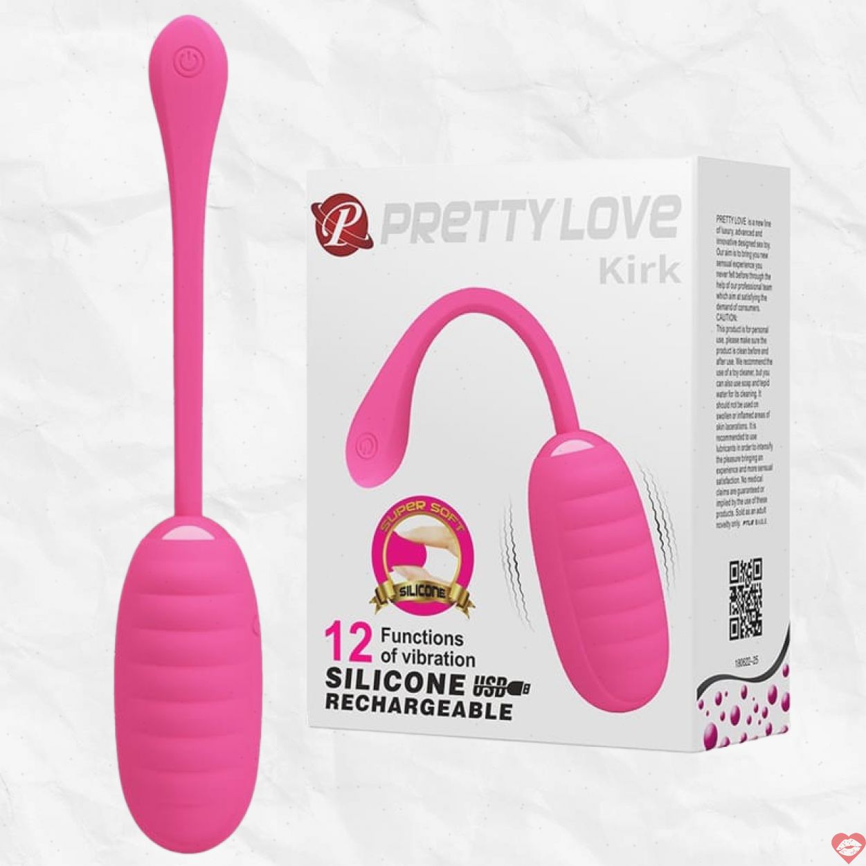 Trứng rung Pretty Love Kirk sạc USB mạnh mẽ kích thích mua ngay 