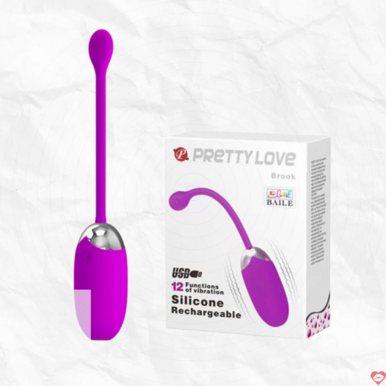 Trứng rung tình yêu Pretty Love Brook 12 chế độ kích thích mua ngay 