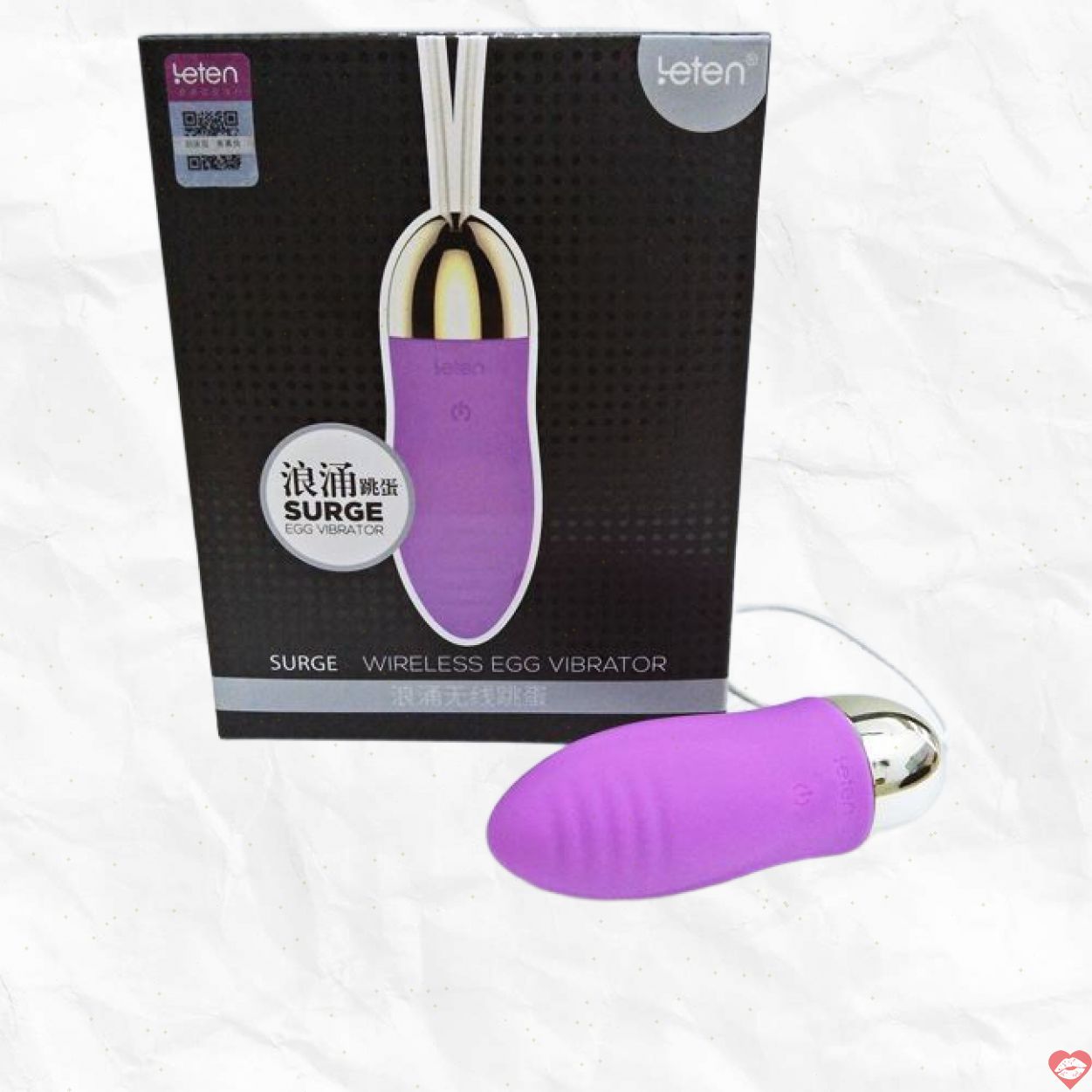 Trứng rung tình yêu Leten Surge sạc USB không dây siêu tiện 