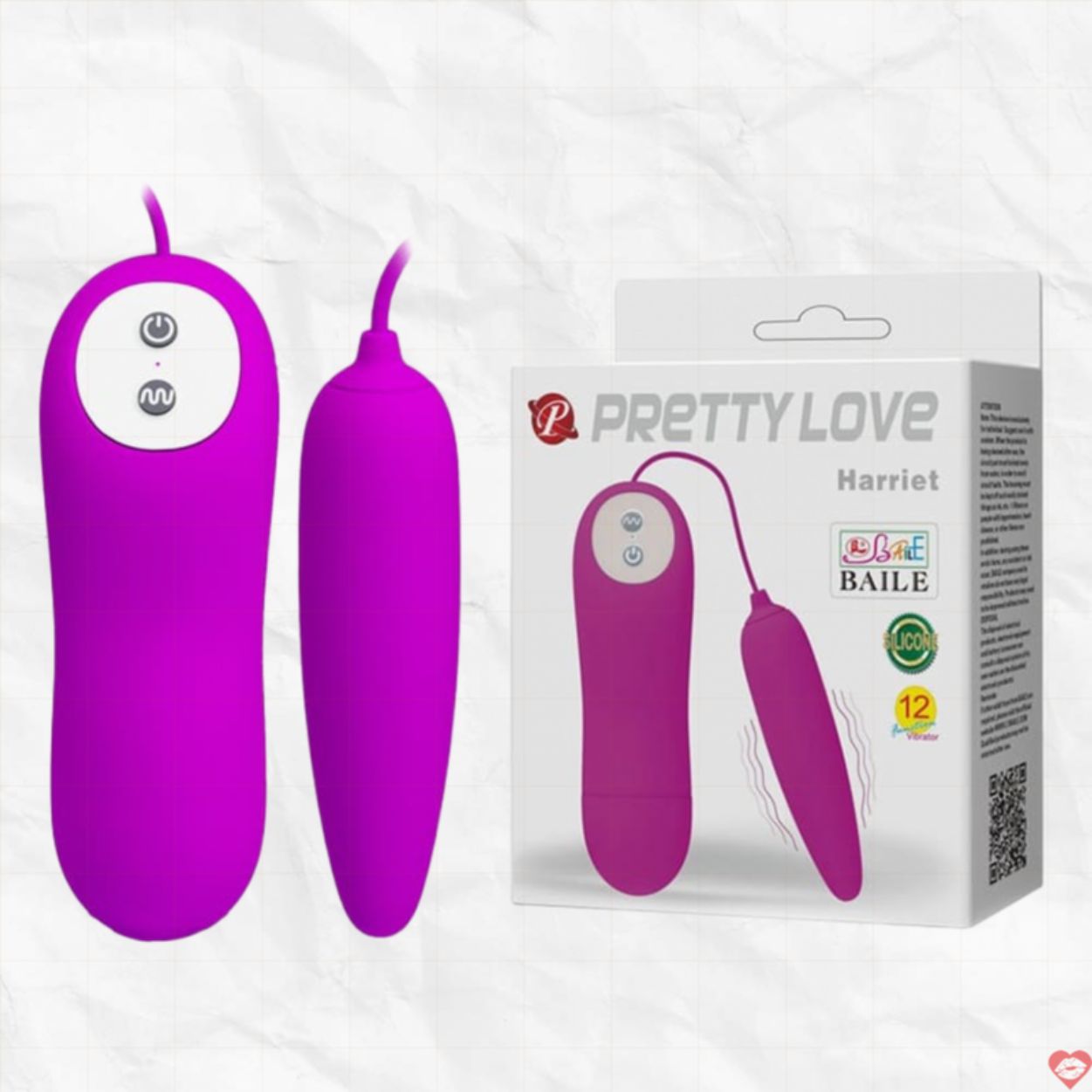 Trứng Rung Pretty Love Harriet Silicon Mềm Mịn Giá Tốt 