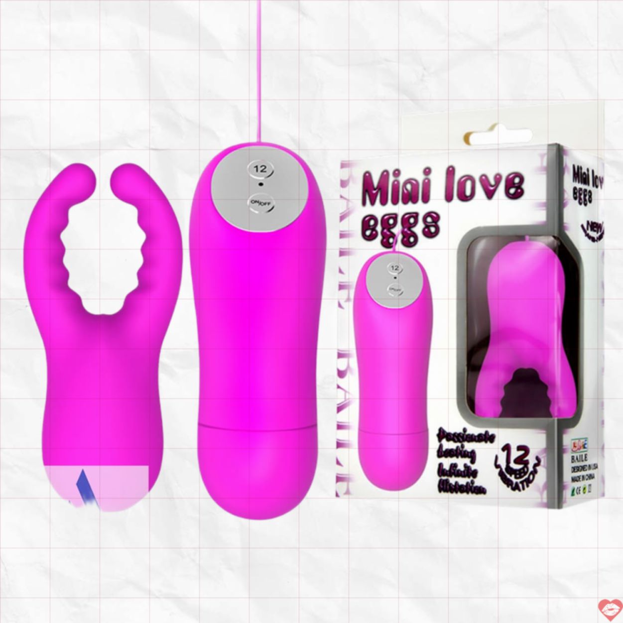 Trứng Rung Tình Yêu Baile Mini Love Eggs Giá Rẻ Khuyến Mãi 