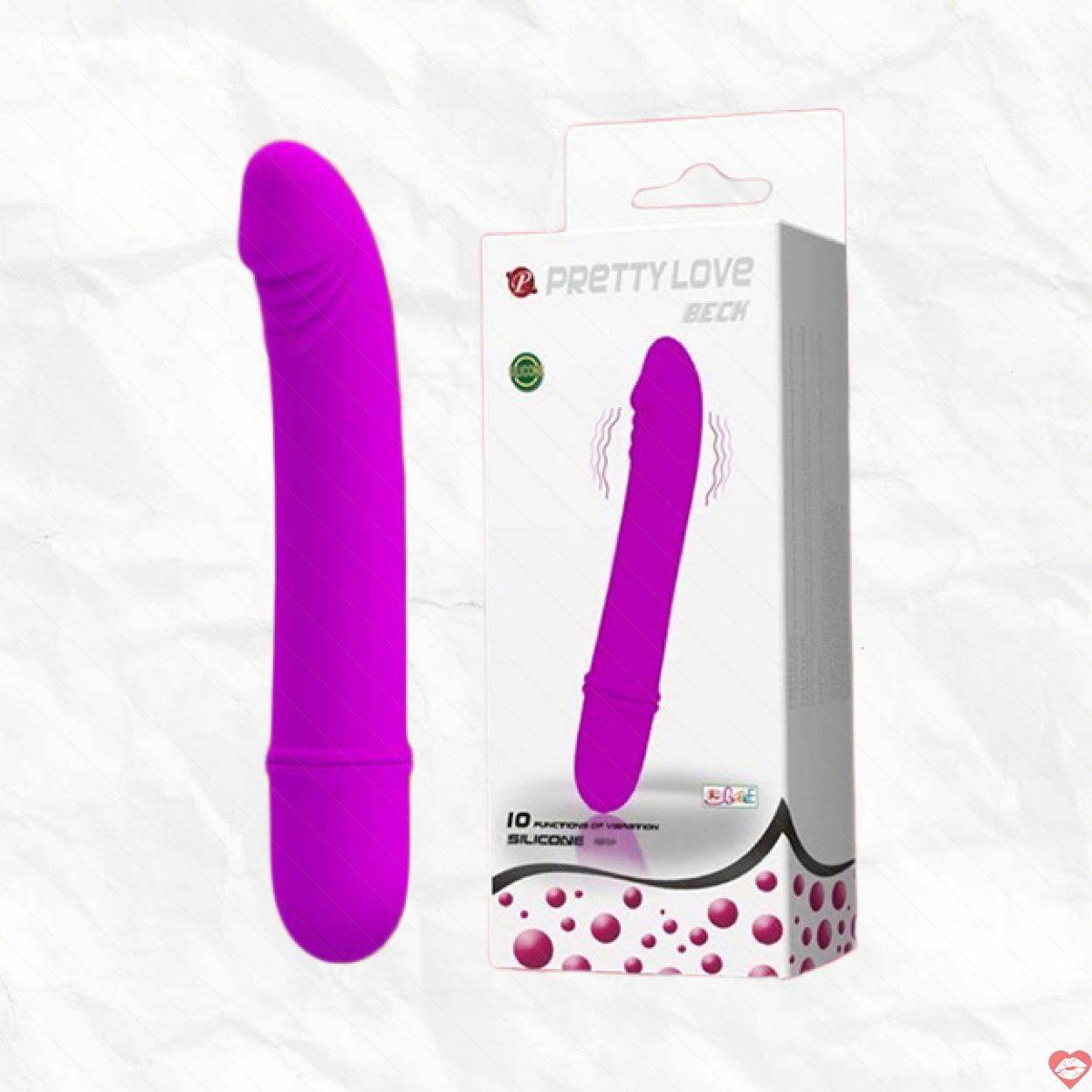 Dương vật giả mini Pretty Love Beck 10 chế độ rung mạnh mê 