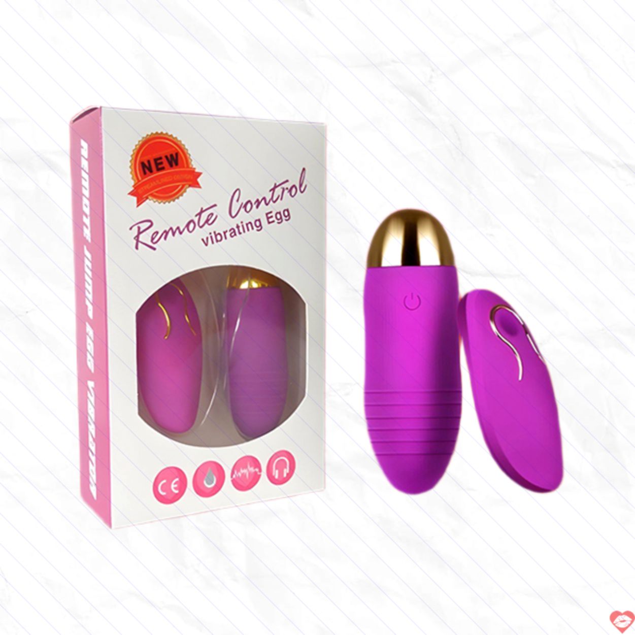 Trứng rung Remote Control 10 chế độ điều khiển từ xa