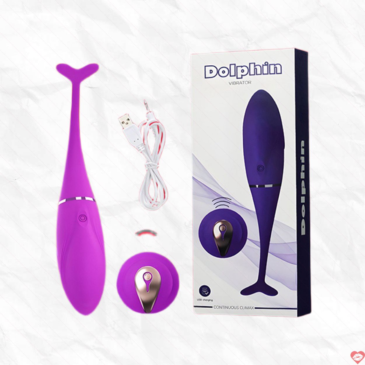 Trứng rung cá heo Dolphin dktx không dây