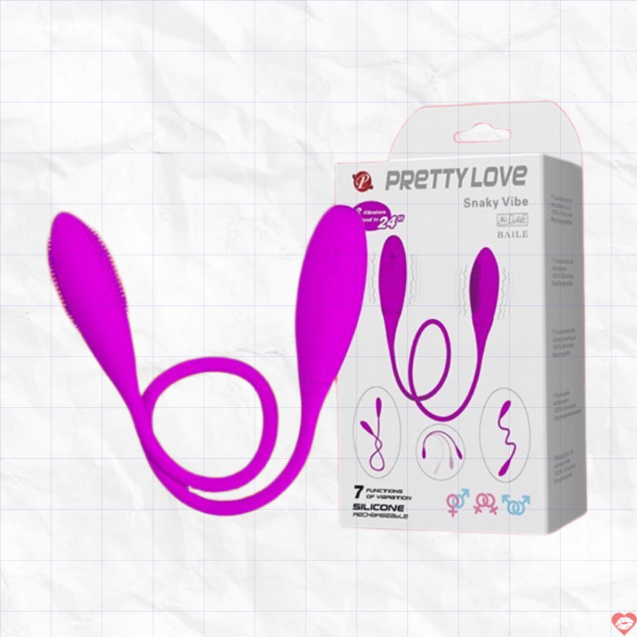 Trứng Rung 2 Đầu Pretty Love Snaky Vife Kích Thích Mua Ngay 