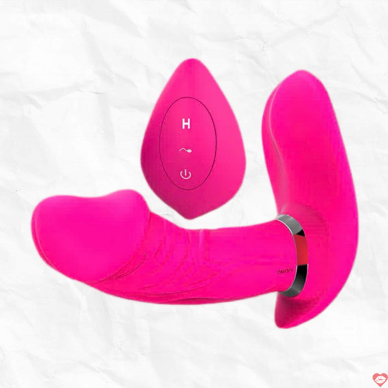 Trứng rung dương vật Wearable điều khiển từ xa